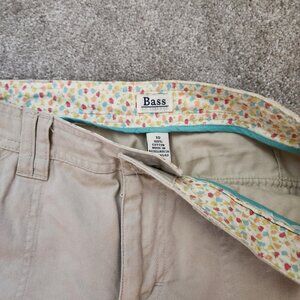 GH Bass & Co Women's Cotton Beige Khaki Chino Pants - Size 10